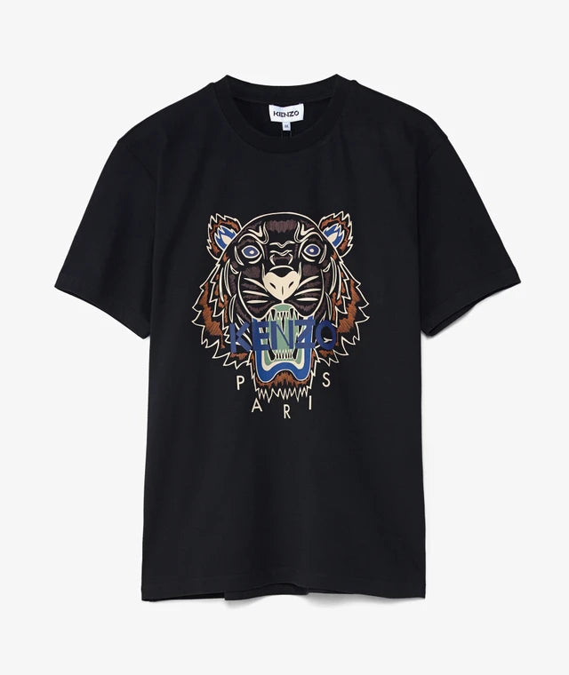 KENZO Tiger T-Shirt - Preto